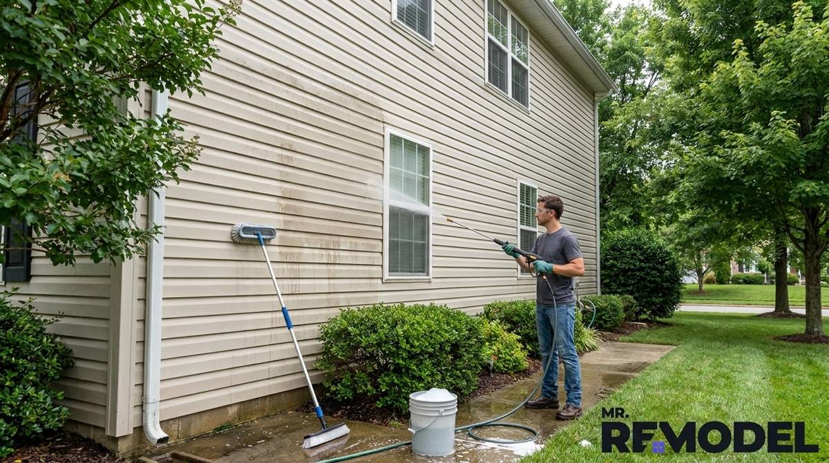 How to Clean Vinyl Siding